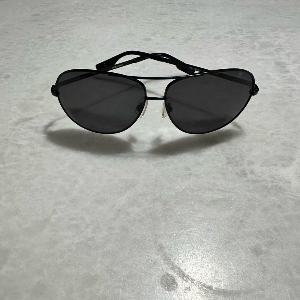HugoBoss black aviator sunglasses